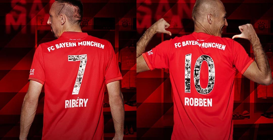 Arjen Robben Bayern Munich Home Jersey
